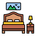 Bedroom Interior Icon