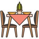 Dining Room Interior Icon