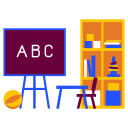 Kids Room Interior Icon