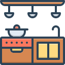 Kitchen Interior Icon