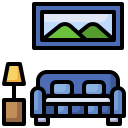 Living Room Interior Icon